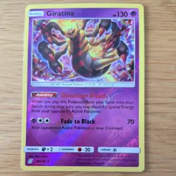 GIRATINA 86/236 POKEMON CARD (UNIFIED MINDS SET) REVERSE HOLO - Image 2