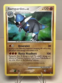 MP Rampardos 5/17 Regular/Non-Holo POP Series 6 AUTHENTIC Pokemon Card - Image 1