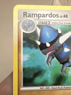 MP Rampardos 5/17 Regular/Non-Holo POP Series 6 AUTHENTIC Pokemon Card - Image 4