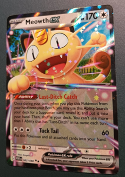 Meowth ex 062/088 Perfect Order Holo Double Rare Pokemon Card Near Mint - Image 3