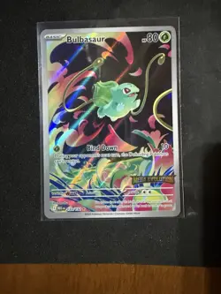 Pokemon TCG Bulbasaur Mega Evolution Promo Card Stamped 133/132 NM - Image 1