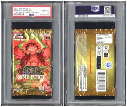 One Piece The Best PRB-01 Premium Booster Pack PSA 10 GEM MINT - Image 1