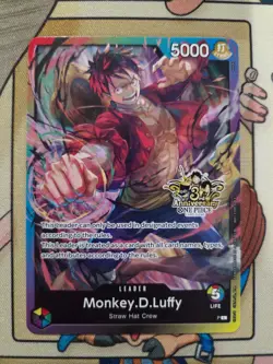 Monkey.D.Luffy (3rd Anniversary Tournament 3 Brothers Pack) One Piece Leader - Image 1