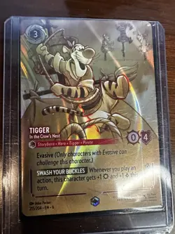 Disney Lorcana Tigger In the Crow's Nest Enchanted 215/204 🔥priced to sale🔥 - Image 1