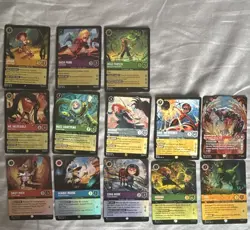 Disney Lorcana TCG Card Lot; The Leviathan, Rex the Protective Dinosaur+More - Image 1