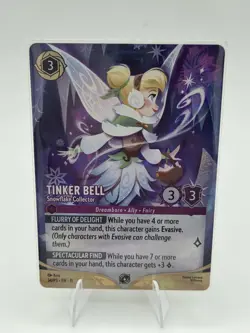 Tinker Bell - Snowflake Collector (Store Championship) 34 Disney Lorcana Read - Image 1