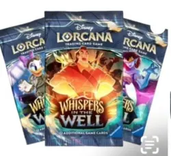 BUNDLE Sealed Disney Lorcana Shimmering Skies Booster BOX + 3 Wells Bonus PACKS - Image 2
