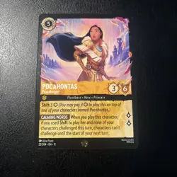 Ravensburger Disney Lorcana TCG Pocahontas - Peacekeeper 22/204 EN - Image 1