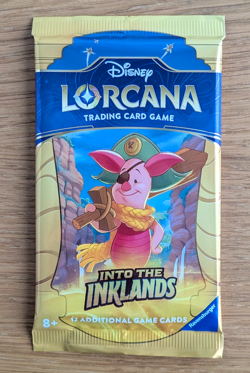 Lorcana - Into The Inklands ~ Sealed Booster Pack ~ Disney ~ Piglet Artwork!! - Image 1