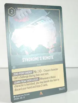 Syndrome's Remote - rare - Wilds Unknown #201 - LORCANA - NM - U Pick - Image 4
