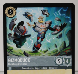 Gizmoduck - Duckburg Defend - rare - Wilds Unknown #193 - LORCANA - NM - U Pick - Image 1