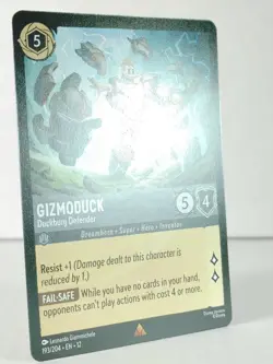 Gizmoduck - Duckburg Defend - rare - Wilds Unknown #193 - LORCANA - NM - U Pick - Image 4
