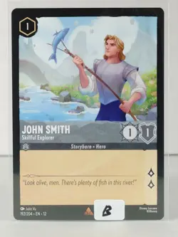John Smith - Skillful - rare - Wilds Unknown #192 - LORCANA - NM - U Pick - Image 2