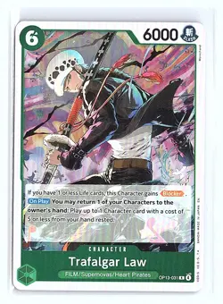Carrying On His Will #OP13-031 Trafalgar Law - Image 1