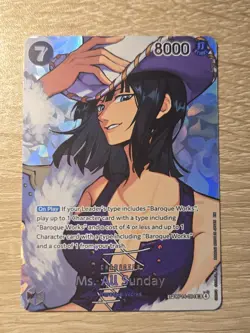 Ms. All Sunday SP-OP14-084 The Time Of Battle SR One Piece - Image 1