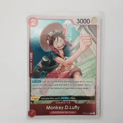 • Monkey.D.Luffy • OP06-013 R Wings of the Captain Holo Foil One Piece TCG NM - Image 1