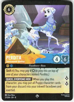 Perdita Playful Mother 2/204 Archazia's Island Disney Lorcana - Image 1