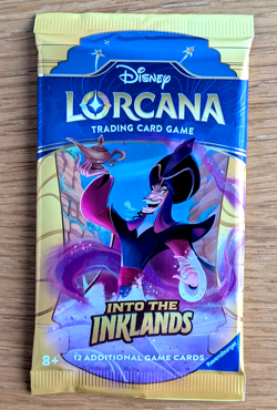 Lorcana - Into The Inklands ~ Sealed Booster Pack ~ Disney ~ Jafar Artwork!! - Image 1