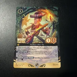Woody - Jungle Guide (Store Championship Participant) 53 Disney Lorcana Promo... - Image 1