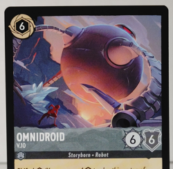 Omnidroid - V.10 - rare - Wilds Unknown #190 - LORCANA - NM - U Pick - Image 1