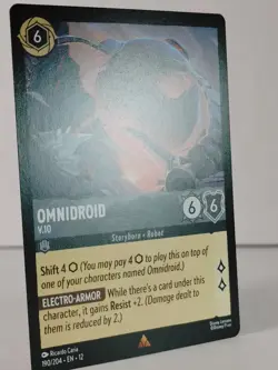 Omnidroid - V.10 - rare - Wilds Unknown #190 - LORCANA - NM - U Pick - Image 4