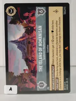 The Island of Nomanisan - - rare - Wilds Unknown #204 - LORCANA - NM - U Pick - Image 2