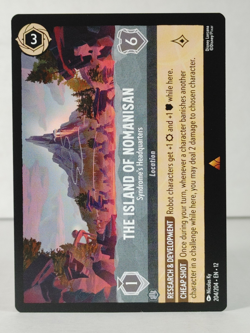 The Island of Nomanisan - - rare - Wilds Unknown #204 - LORCANA - NM - U Pick - Image 3