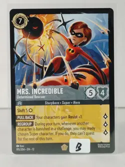 Mrs. Incredible - Determined - Wilds Unknown #195 - LORCANA - NM - U Pick - Image 1