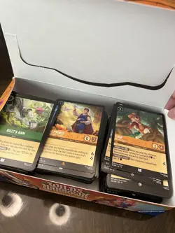 Disney Lorcana WILDS UNKNOWN- OPENED 200+ card bulk - Image 3