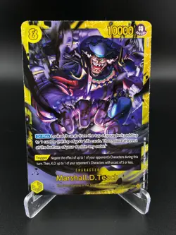 Marshall.D.Teach (119) OP16-119 Secret Rare The Time of Battle One Piece Foil NM - Image 1