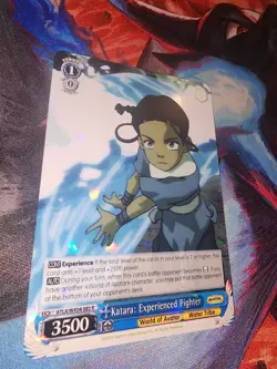 Katara: Experienced Fighter WX04-083 R Avatar the Last Airbender Weiss Schwarz - Image 1