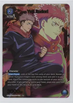 2023 Union Arena TCG - Jujutsu Kaisen UE03BT U Star Yuji Itadori #JJK-1-038 - Image 1
