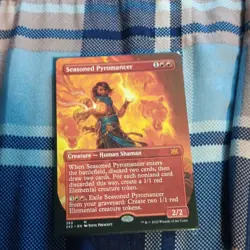 Seasoned Pyromancer (Borderless) Double Masters 2022 - Image 1