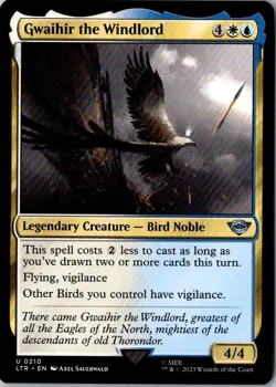 GWAIHIR THE WINDLORD 210 THE LORD OF THE RINGS MAGIC: THE GATHERING NM - Image 1