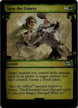STEW THE CONEYS (SHOWCASE SCROLLS) 640 UNIVERSES BEYOND LORD OF THE RINGS MTG LP - Image 1