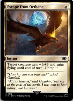 ESCAPE FROM ORTHANC 12 UNIVERSES BEYOND: THE LORD OF THE RINGS MTG LP - Image 1