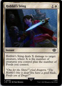 HOBBIT'S STING 20 UNIVERSES BEYOND: THE LORD OF THE RINGS MTG LP - Image 1