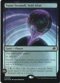 MTG: Edge of Eternities: Foil Susur Secundi, Void Altar: LP Condition - Image 1