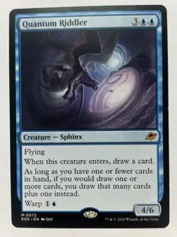 Quantum Riddler -English Edge of Eternities MTG Magic LP-NM - Image 1