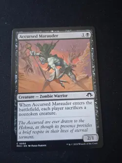 Accursed Marauder 80 Common Modern Horizons 3 Magic: The Gathering LP - Image 1