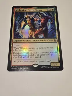 Wolverine, Fierce Fighter Marvel Super Heroes Foil - Image 1