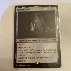MTG Mithril Coat The Lord of the Rings: Tales of Middle-earth #245 NM Magic - Image 1