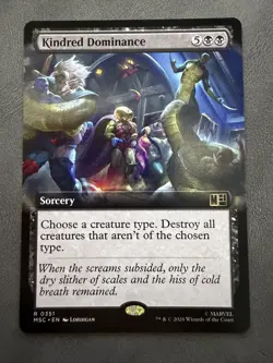 Kindred Dominance (Extended Art) Commander: Marvel Super Heroes Regular 1x - Image 1
