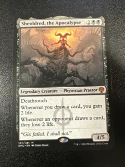 Sheoldred, the Apocalypse Dominaria United Regular NM JL - Image 1