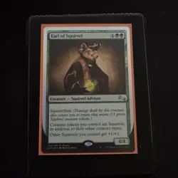 Earl of Squirrel ✨Foil LP/SP✨ Unstable Promo 🐿 Magic Gathering MTG #108/216 - Image 1