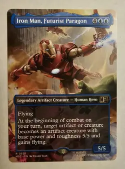 Iron Man, Futurist Paragon (Borderless) Commander: Marvel Super Heroes Regular - Image 1