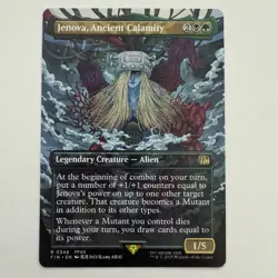 MTG JENOVA Ancient Calamity #346 Borderless Final Fantasy FIN NM Nonfoil - Image 1