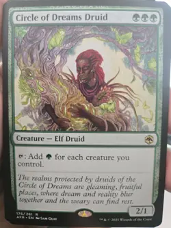 Wizards Circle of Dreams Druid Adventures Forgotten Realms Rare Regular EN - Image 1