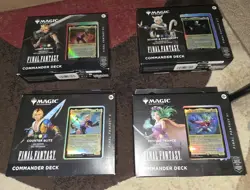 Final Fantasy Commander Decks All 4 - Image 1
