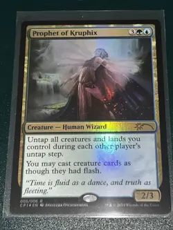 Prophet of Kruphix Foil Promo Magic the Gathering NM - Image 1